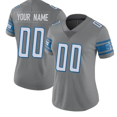 Custom black detroit lions jersey Clearance